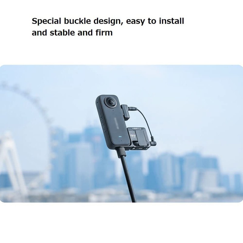 Audio Adapter (Vertical Shot) for Twaxl Insta360 ONE X3 Audio