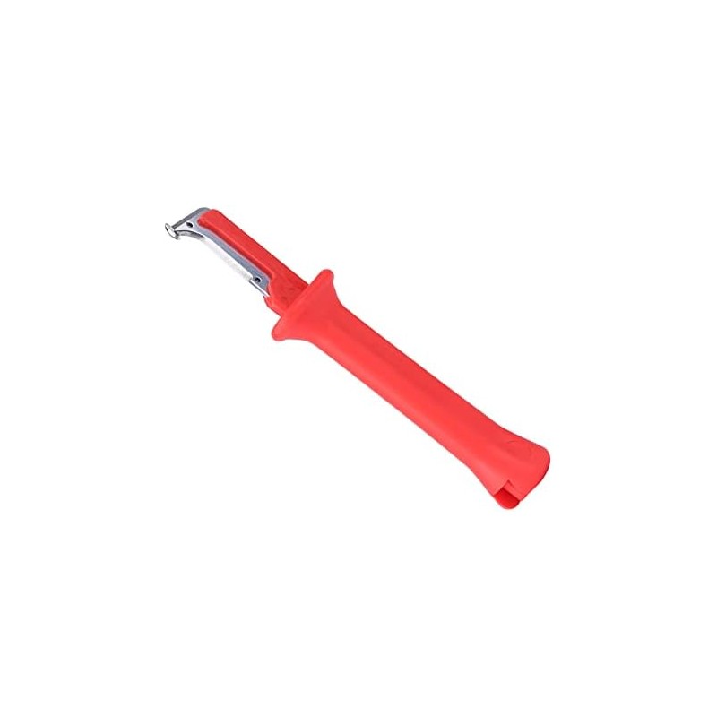Cuchillo Pelacables Eléctrico de Seguridad, Aislamiento Rojo