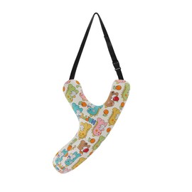 IBLUELOVER Kids Y-Shaped Travel Pillow Car Seat Belt Head Neck Support Cushion Universal Cars Seat Belt Cushion Adjustable Car Seats Strap Cover Pad Protector for Cars Travel Journey (Beige Dinosaur)