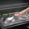 HULISEN Cheese Melting Dome & Smashed Burger Press, 9 Inch
