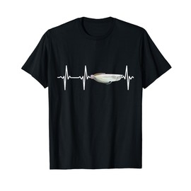 Arowana Heartbeat For Fishkeeping Aquarium Lovers T-Shirt