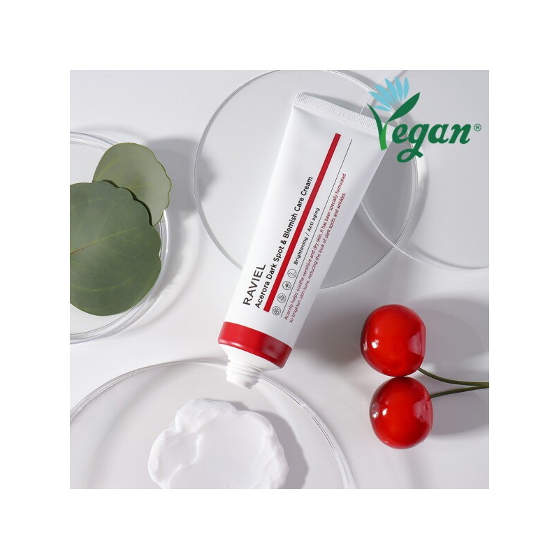 Raviel 라비엘 아세로라 잡티 앤 기미 케어 크림 50ml 2개입