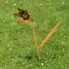 Cim Grate Garden Stake - Patina Flowers