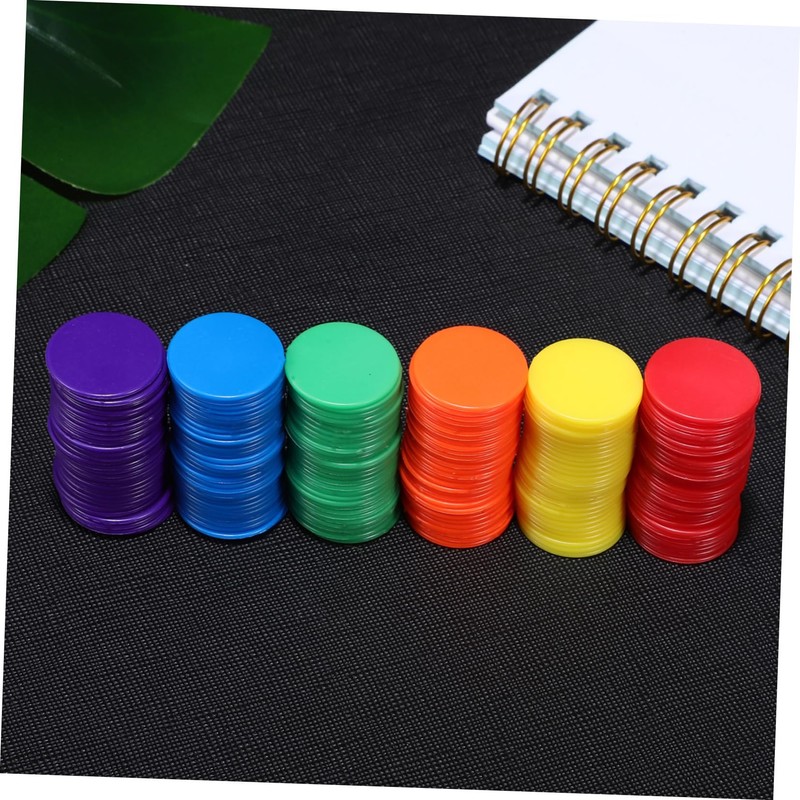 SAFIGLE Poker Chips 180pcs Counting Chips Game Chips Bingo Chips
