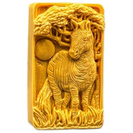 Zebra Silicone Mold for SOAP Making, Candle, Resin and Other Crafts Africa Animal