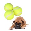Parliky Dog Training Supplies 3pcs Giant Dog Tennis Balls Interactive
