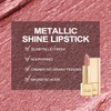 OULAC Lipstick, Metallic Shine Finish, No Grainy Feeling, Long-Lasting Moisturisation,