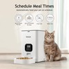 VOLUAS Automatic Cat Feeders - Timed Pet Feeder for Cats