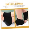 Healeved 2pairs Moisturizing Heel Sleeves for Men and Women Breathable