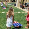 GoSports 4x2 America Stars and Stripes Cornhole Bean Bag Toss