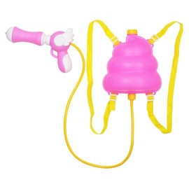 Ikeda Kogyosha 000017290 Poop Water Shot Water Gun Poop Type Backpack Pink Cute