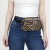 Leopard Print Fanny Pack for Men Women Belt Bag Fashion
