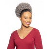 DS015 Color 1 Black - Foxy Silver Wigs 5" Length