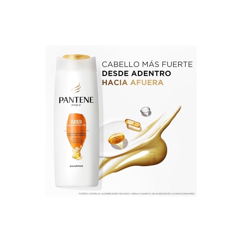 Pantene Pro-V Shampoo Fuerza Y Reconstrucción 500 ml