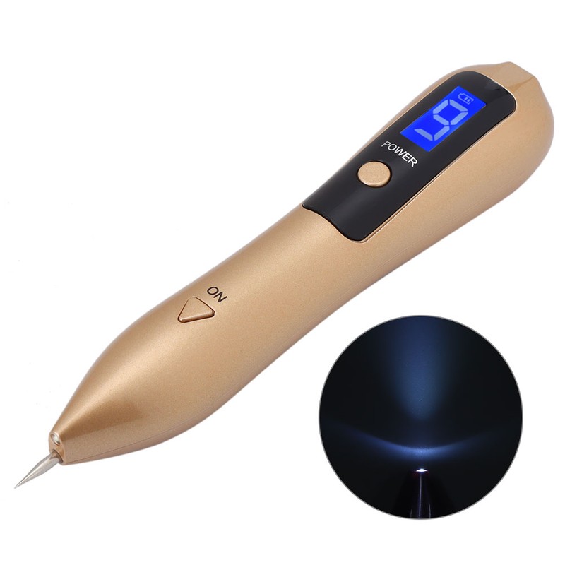 USB LED Freckle Skin Spots Mole Removal Pen Beauty Skin