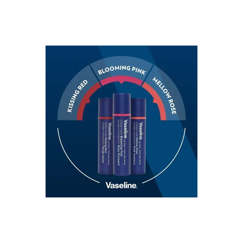 Vaseline Bálsamo Labial con Color Blooming Pink Tinted Lip Balm,