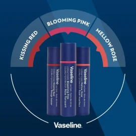 Vaseline Bálsamo Labial con Color  Blooming Pink Tinted Lip Balm, 3g                                                                                  