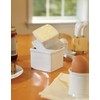 Fox Run Butter Keeper Stoneware, 3.75 x 3.75 x 5.5,