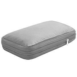 FLIEGER Compression Travel Pouch, Easy 3-step Compression, Save Up to 50%, Large Size, 3 Nights, Japanese Manufacturer, Travel Compression Bag, Double-Sided Storage, 2-Way Lightweight, Reinforced