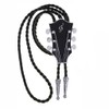 GelConnie Mens Native Western Cowboy Bolo Tie Country Music Guitar