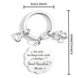 Nana Gifts,Grandma Gifts,Nan Gifts,Grandma Birthday Gifts,Nan Birthday Gifts,Gifts for Nan,Gifts for Grandma,Gifts for Grandparents,Nanny Keychain,Grandma Mothers Day Gift,Grandma Christmas Gifts