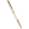Jinhao 95 - Pluma estilográfica de metal, punta media, rojo
