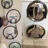 2 Pack Pot Lid Organizer Rack, Black Pot Lids Holder