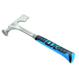 OX TOOLS Pro Drywall Hammer | 14 Ounce / 400 Grams | Drywall Ax | Milled Faced | Drywall Hatchet | 14 oz Drywalling HammerOX-P082614