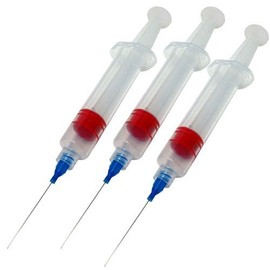 Weld-on 25-Gauge Precision Syringe Applicator for Weld-on 3 and Weld-on 4 Acrylic Solvent Cement - Pack of 3