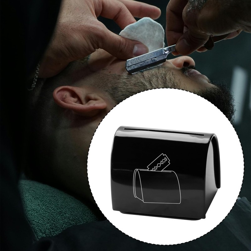 Tabanzhe Portable Shaver Disposal Case,Reusable Shaving Safe Storage Container Box