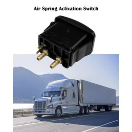 TIKSCIENCE Air Spring Activation Switch Fit for Seat Air Lift Valve Switch Paddle Type Push to Snap Tab ON Off ON Compressor Accessory ABS Electric Cab Air Ride Suspension Control Switch
