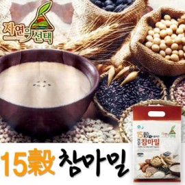 (Nature's Choice) Healthy yam wheat containing 15 grains 960g (30gx32 packets) / (자연의선택) 15곡이 들어간 건강참마밀 960g (30gx32포)