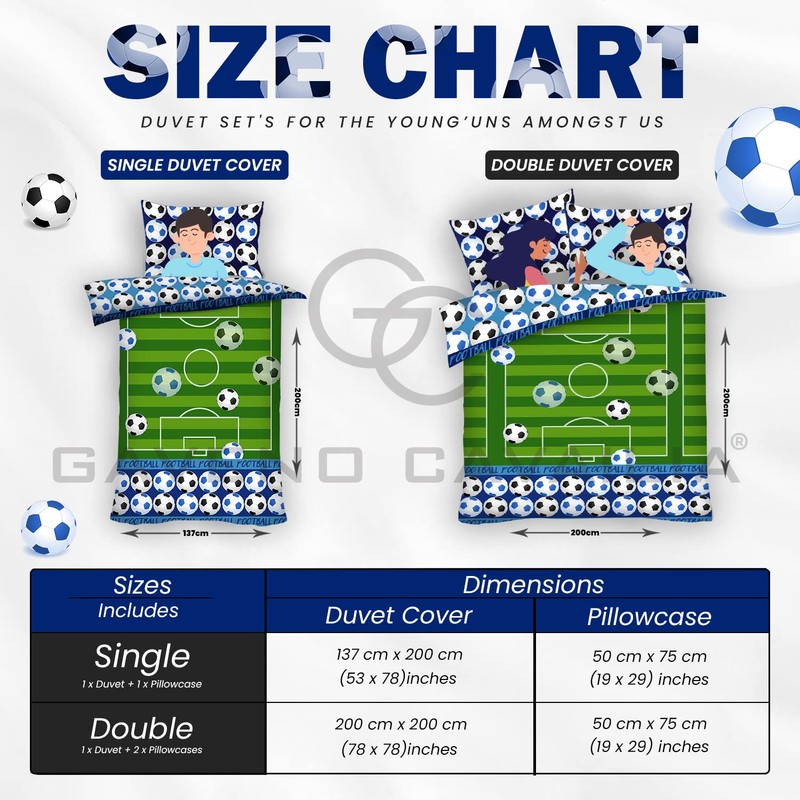 GC GAVENO CAVAILIA Single, Polycotton, Rotary DS-Goal (B)