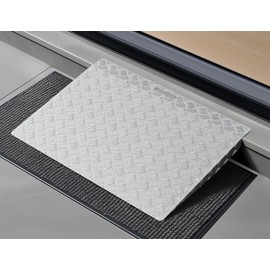 Threshold Ramps for Doorways Portable Ramp for Wheelchairs for Home Steps 2-6" Rise Wheelchair Door Scooter Ramp 31"x24.5" Shed Handicap Ramps 9.9lbs Aluminum Ramps with Extender Plate