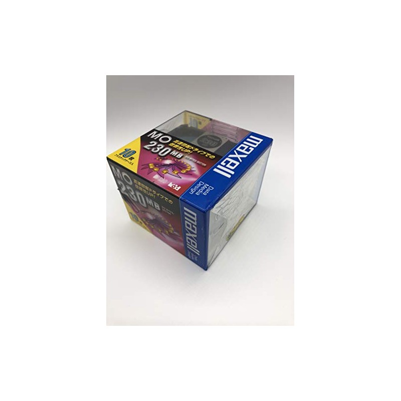 Maxell 3.5" MO 230MB Case of 10 MA-M230.B10P