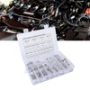 470Pcs Sealing Washer Aluminum Alloy Round Flat Washer Assortment Kit