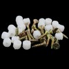 DGZZI 20PCS 4x8.8mm Plastic Nut Furniture Fitting Inserts Hinge Cores