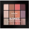 NYX Professional Makeup, Ultimate Edit, Paleta sombras, Bright´s