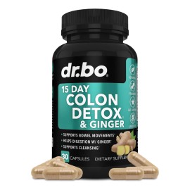 Dr. Bo Cápsulas Para Desintoxicante Y Colon Limpio 30 Piezas