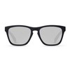 TAKE A SHOT Wooden Sunglasses Men's Polarised Mirrored Small Black