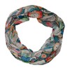beybey® Retro Women's Silk Loop Scarf Madly Beautiful and Very