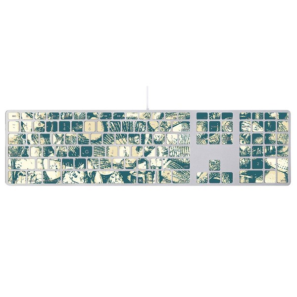 MightySkins Skin Compatible with Apple Keyboard with Numeric Keypad MB110LL/B