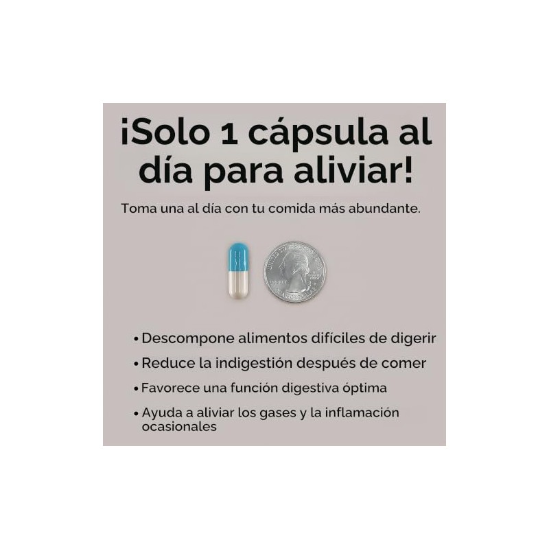 Peptiva Suplemento enzimático digestivo + ProDigest - Ayuda con la