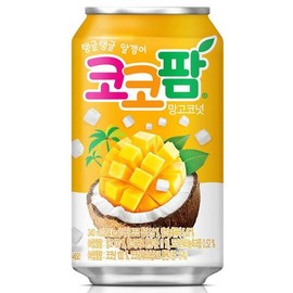 Sellerhub 해태 코코팜 망고코넛 340mlx24캔 (S19344865) Haitai Coco Palm Mango Coconut 340ml x 24 Cans (S19344865)