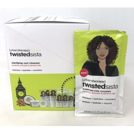 Twisted Sista 12-Pk Twisted Sista Clarifying Curl Cleanser by Urban Therapy 1.75oz ea.