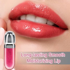 Makeup Lip Gloss | Long Lasting Lip Gloss | Makeup Beauty Products Long Lasting Lipstick with Moisturizer Cosmetic for Women Teen Travel Birthday