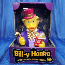 CelebriDucks Bill-y Honka from CelebriDucks Rubber Duck Chocolate Factory Wonka fans NIB