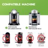 Stainless Steel Reusable NespressoV ertuo Pod Compatible with GCA1, BENFUCHEN
