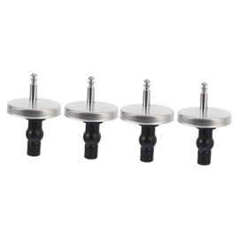 DOITOOL Sets Toilet Hinge Replacement Kit Stainless Steel Bolts Nuts Screws for Elongated Round Seats Pcs