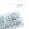 BESTYCHAO Pop Rivets, 120pcs 5 Sizes Large Flange Aluminum Blind